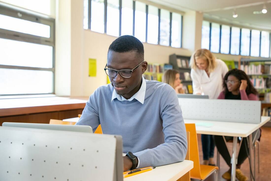 African students in Kampala learning technology at Sollertia Centre